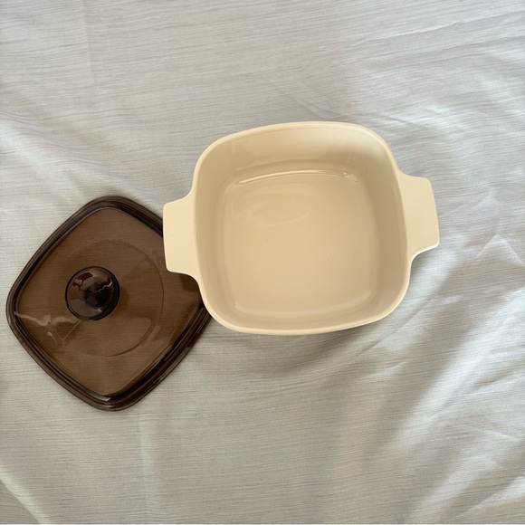 Corning Ware A-1 1/2-B w/tint lid Forever Yours Hearts Design 1.5L Casserole - Picture 5 of 12